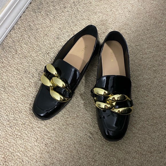 Gold chain loafers - Picture 1 of 2